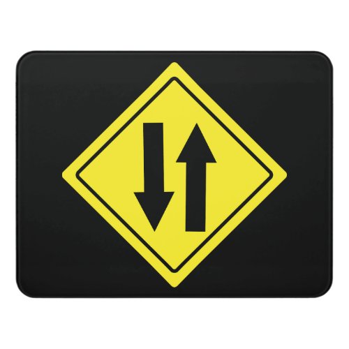Two Way  Traffic Sign  Modern Room Sign