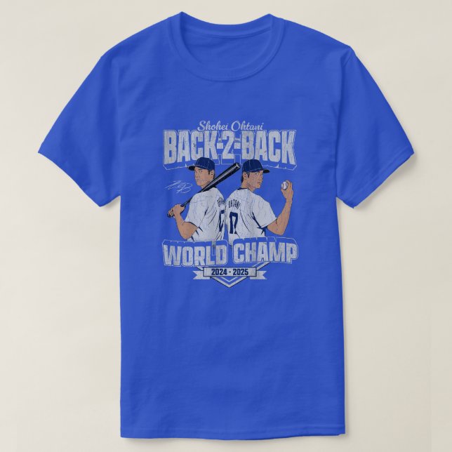 Two-Way Victory Streak Statement T-Shirt (Design Front)