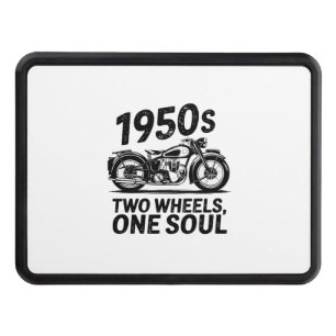 Two-Wheel, One-Soul Motorcycle Hitch Cover