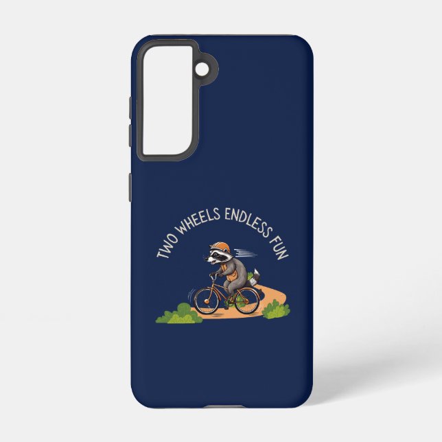 Two Wheels Endless Fun Samsung Galaxy Case (Back)