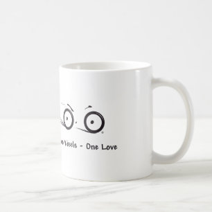 Two Wheels - One Love Logo Brand Cups