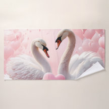 two white swans