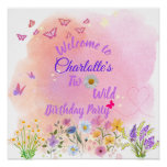 &quot;Two Wild&quot; 2nd Birthday Party Welcome Sign