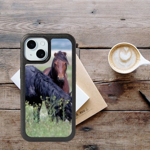 Two Wild Horses Utah iPhone 15 Case