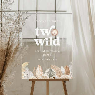 Two Wild Photo Welcome Sign