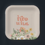 Two Wild Wildflower Party Paper Plates<br><div class="desc">Wildflower Paper Plates.</div>