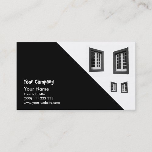 Two Windows Business Card Templates