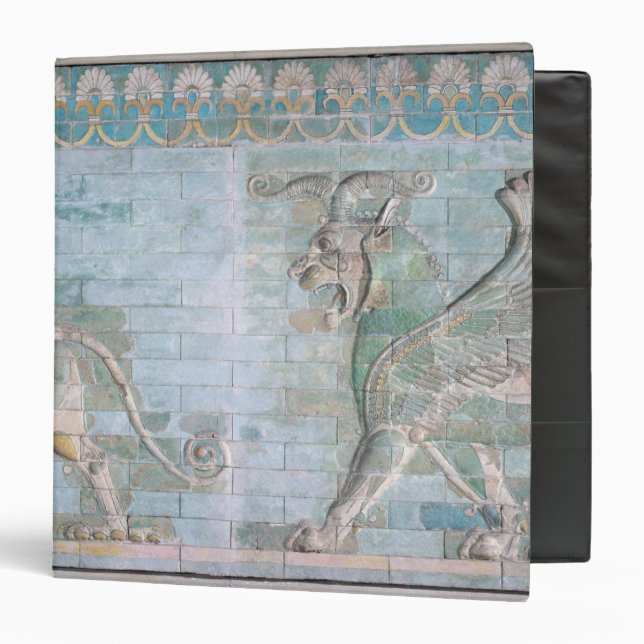 Two Winged Griffins, from the Palace of 3 Ring Binder (Front/Inside)