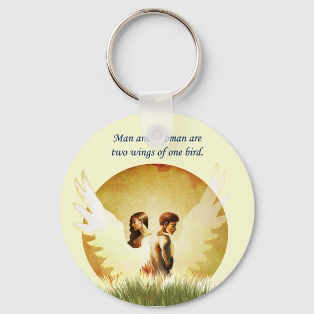 Two Wings Keychain (Front)