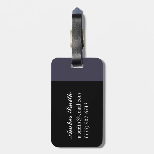 Two Wolves Luggage Tag