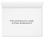 Two Women asking if the environment were a bank (Inside Horizontal (Bottom))