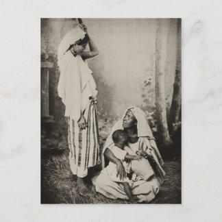 Two women in Tangier, Morocco, 1898 Postcard