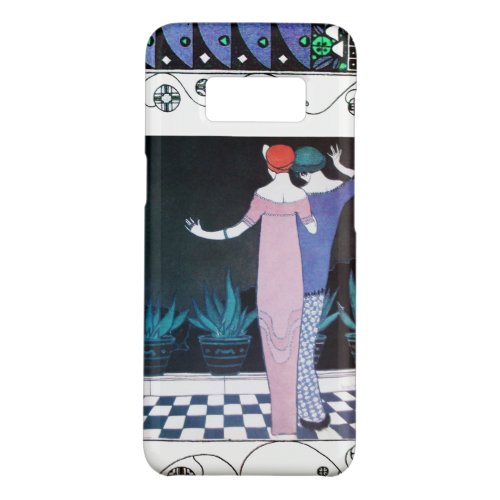 TWO WOMEN IN THE NIGHT Art Deco Beauty Fashion Case_Mate Samsung Galaxy S8 Case