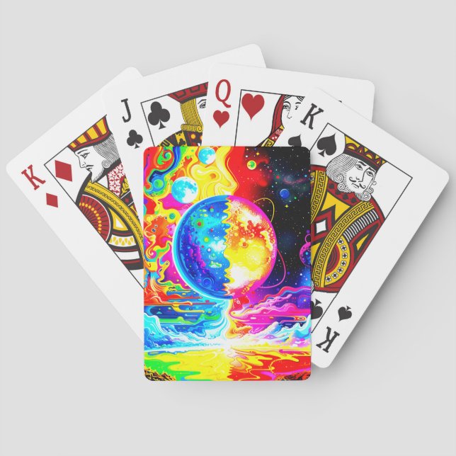 Two Worlds Poker Cards (Back)