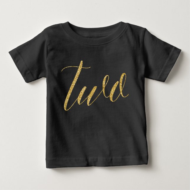 Two Years Old Baby Baby T-Shirt (Front)