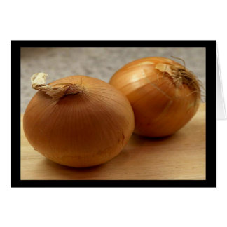 Two Yellow Onions Cards