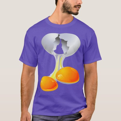 Two Yolks Egg Twins T_Shirt