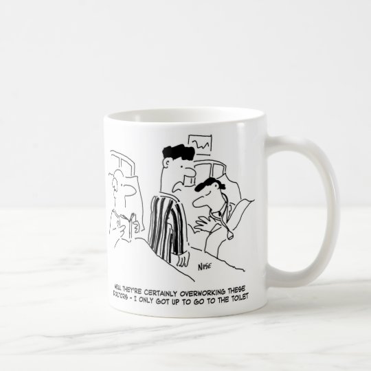 Two Young Doctors Cartoons Coffee Mug | Zazzle.com