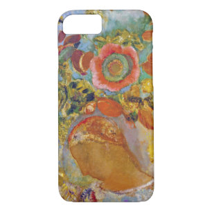 Two Young Girls among Flowers, Redon iPhone 8/7 Case