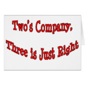 Two's Company.. (Front Horizontal)