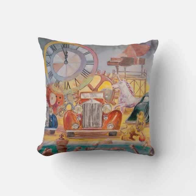 Two's Company... Throw Pillow (Front)
