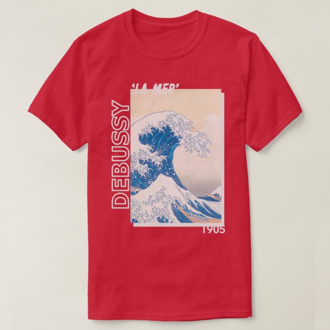 twoset violin debussy la mer 1905  T-Shirt (Design Front)