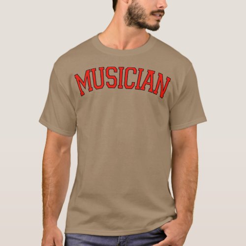 twoset violin musician varsity lettering T_Shirt