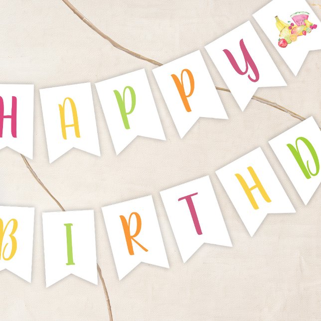 Twotti Fruitti  Bunting Flags (Creator Uploaded)