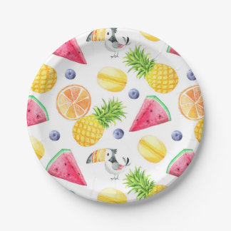 Twotti Fruitti Paper Plates
