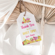 Twotti Frutti 2nd Birthday Gift Tag