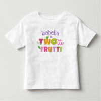TWOtti Frutti 2nd Birthday Shirt