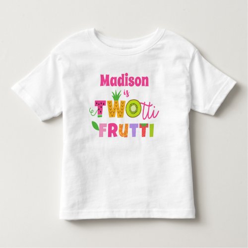 TWOtti Frutti 2nd Birthday T_Shirt
