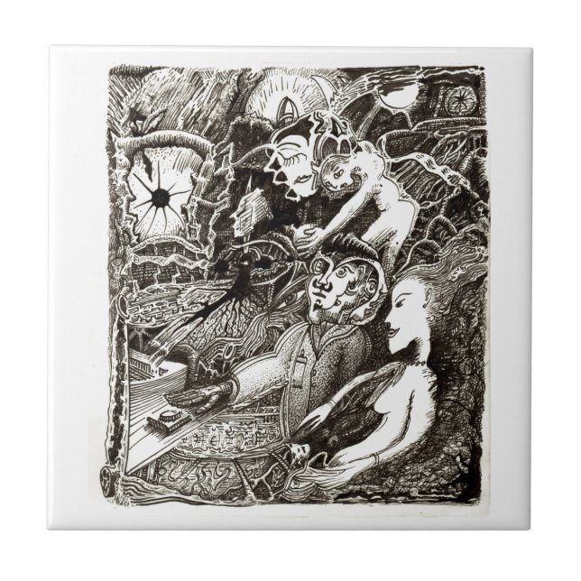 TwoWorlds Ceramic Tile (Front)
