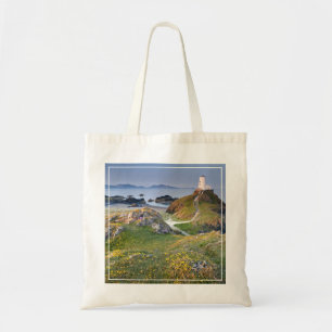 Twr Mawr Lighthouse On Llanddwyn Island Tote Bag