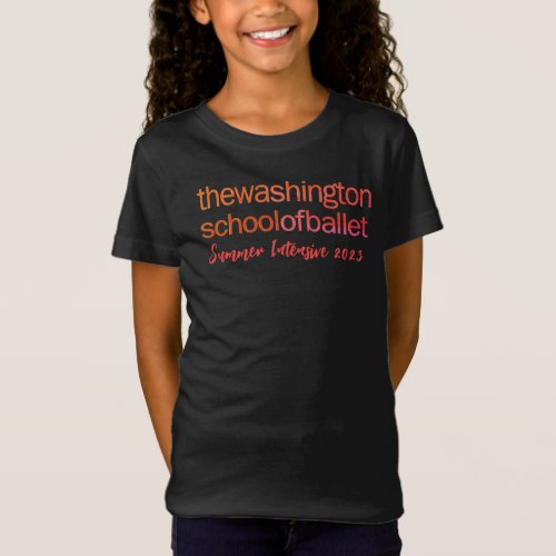 TWSB Summer Intensive T_Shirt Youth T_Shirt