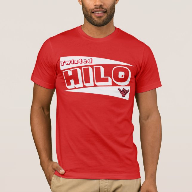 Twsited Hilo Shaka tshirt (Front)
