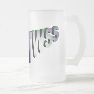 TWSS Frosted Beer Stein