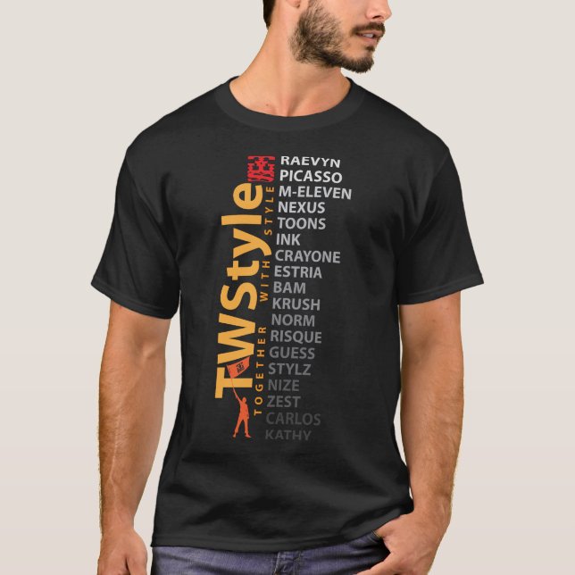 TWStyle Roll Call T-Shirt (Front)