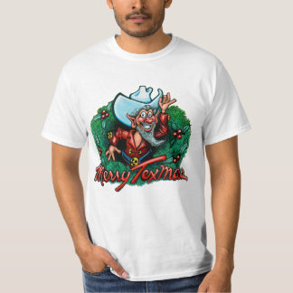 TX Hill Country Cartoon Map T-Shirt