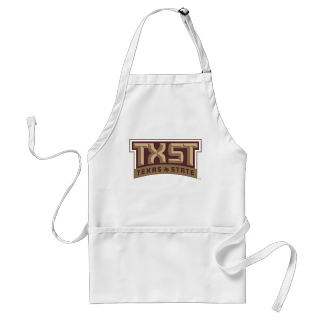 TXST Logo Adult Apron (Front)