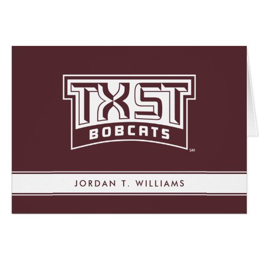 TXST Logo Bobcats (Front Horizontal)