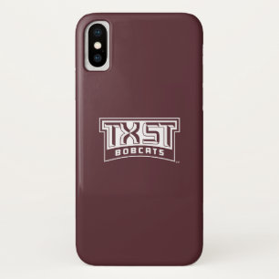 TXST Logo Bobcats iPhone X Case