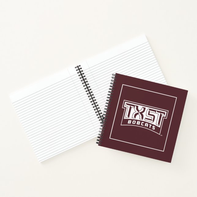 TXST Logo Bobcats Notebook (Inside)