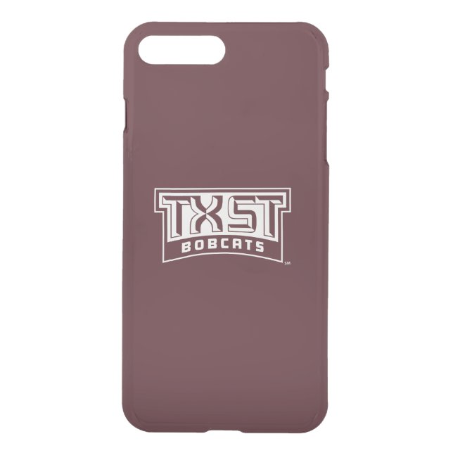 TXST Logo Bobcats Uncommon iPhone Case (Back)
