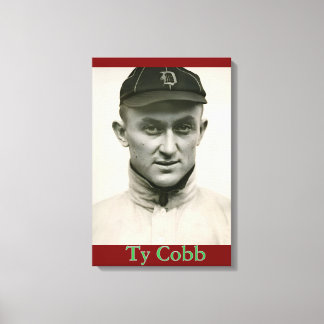 Ty Cobb Canvas Print