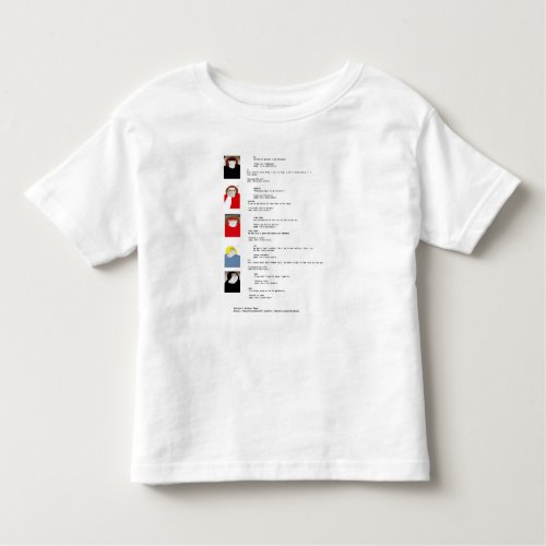 Ty Gabriel John James Jye and Kye Drawing  Toddler T_shirt