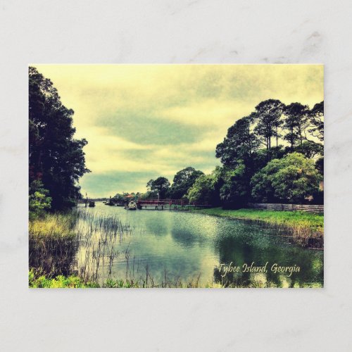 Tybee Island Back Rivers and Creeks Postcard