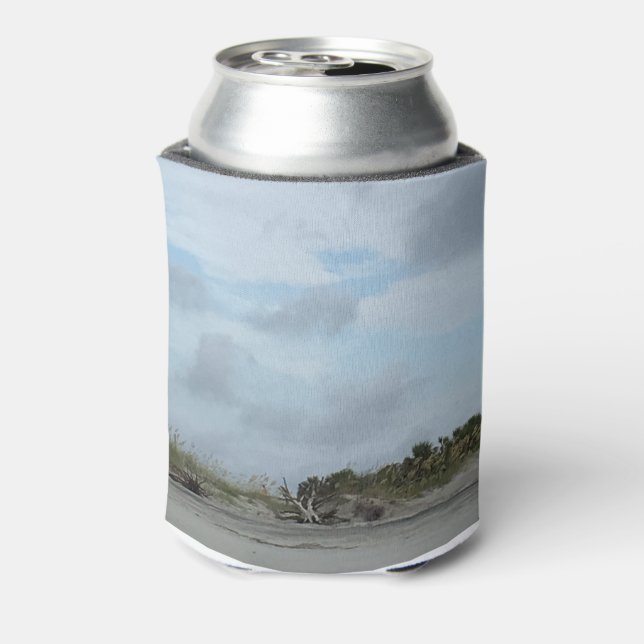 Tybee Island Beach Can Cooler (Can Back)