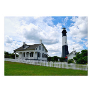 Tybee Island, Georgia Lighthouse  Photo Print