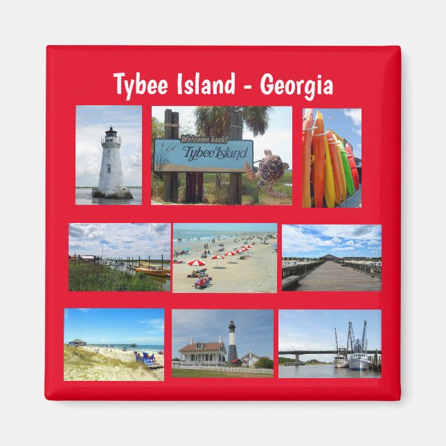 Tybee Island, Georgia  Magnet (Front)